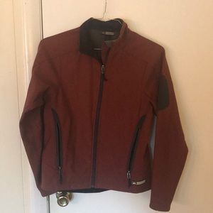 REI burgundy jacket